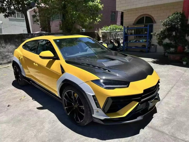 Dry Carbon Fiber URUS 1016 Kits for Excellent Quality Front Lip Wide Body Rear Diffuser Hood Wing 2023-2025